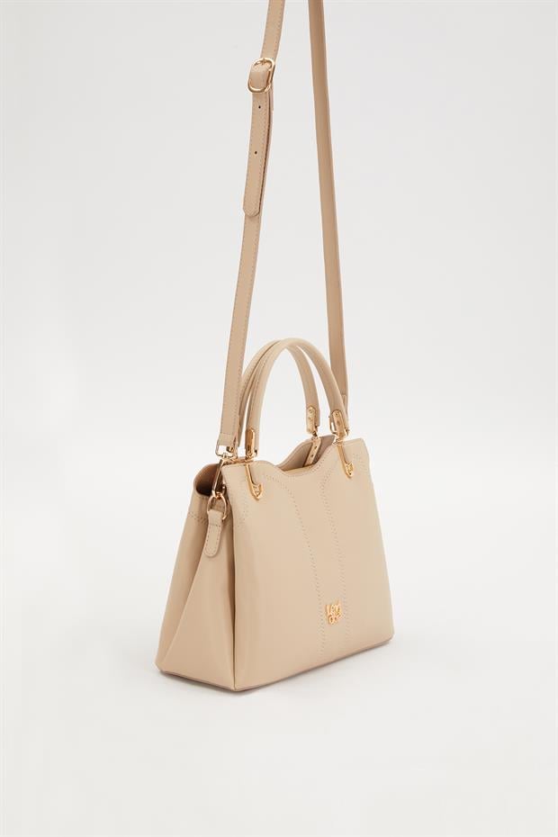 Vizon Dikiş Detaylı El Çantası