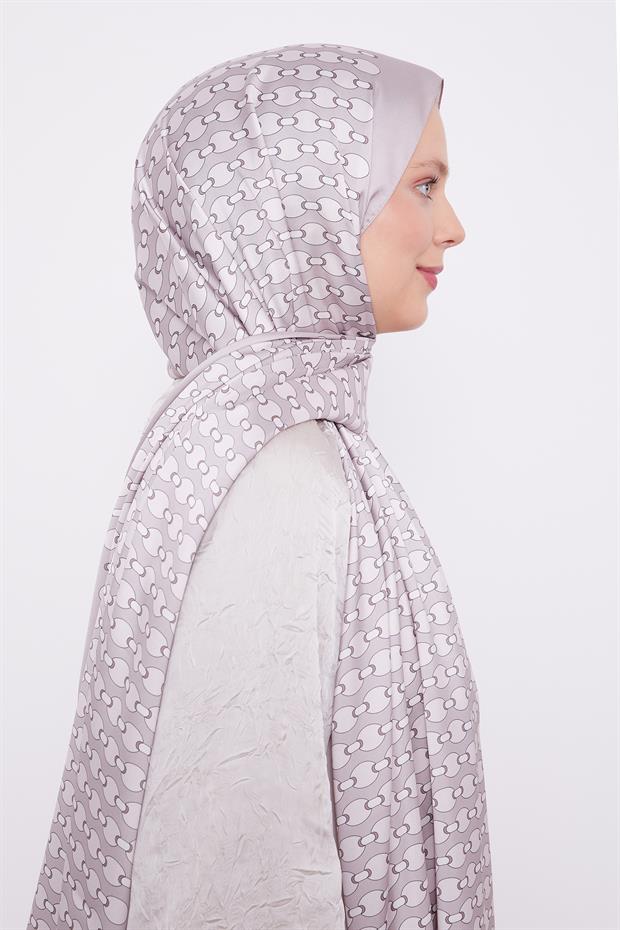 Vizon Elips Desen Angel Şal