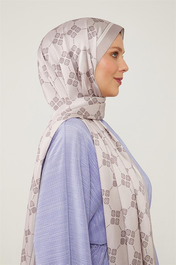 Vizon Geometrik Desen Angel Şal