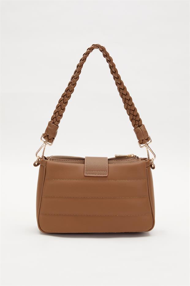 Vizon Kapitone Çıkarılabilir Askılı Omuz Çantası