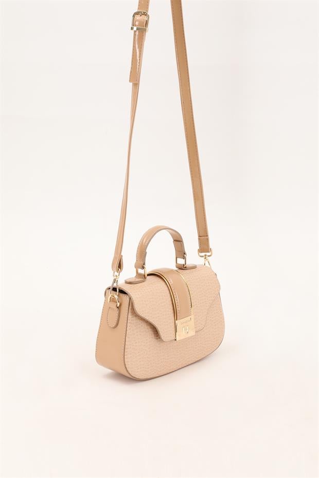 Vizon Kroko Desen El Çantası