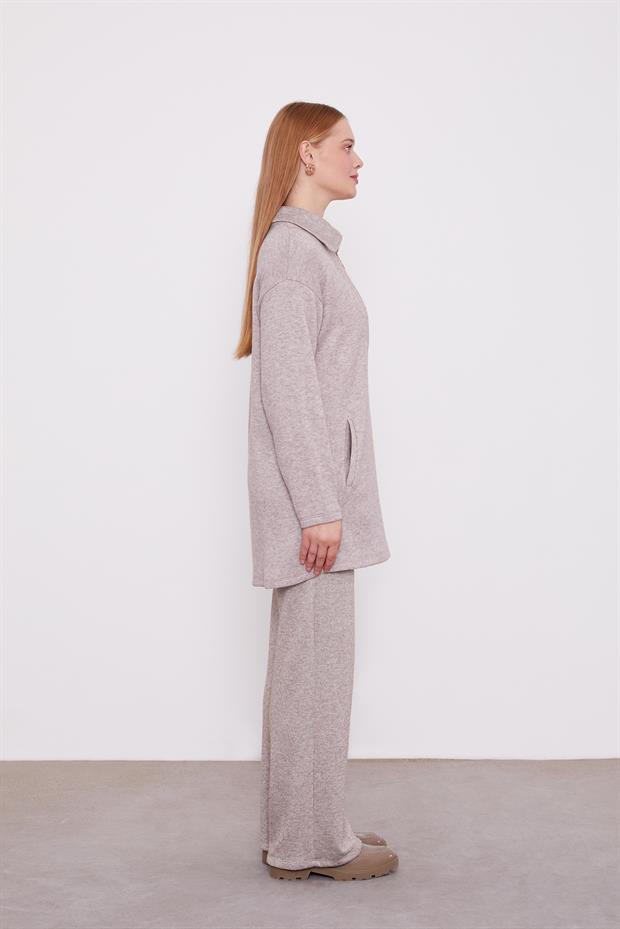 Vizon Sim Detaylı Kaşmir İkili Takım