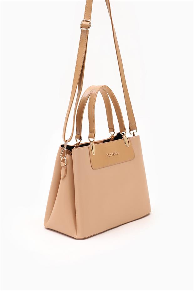 Vizon Üç Bölmeli El Çantası