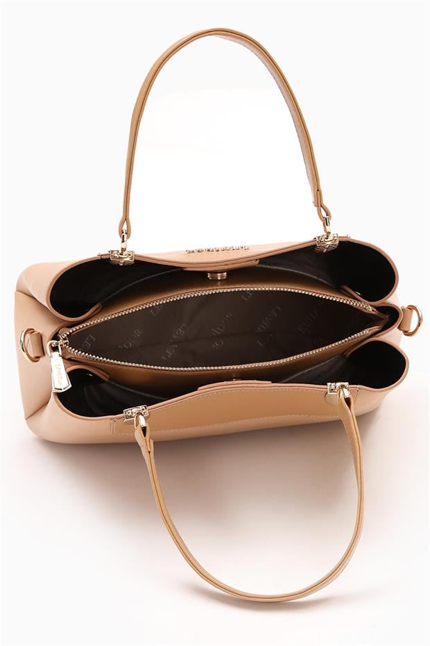 Vizon Üç Bölmeli El Çantası