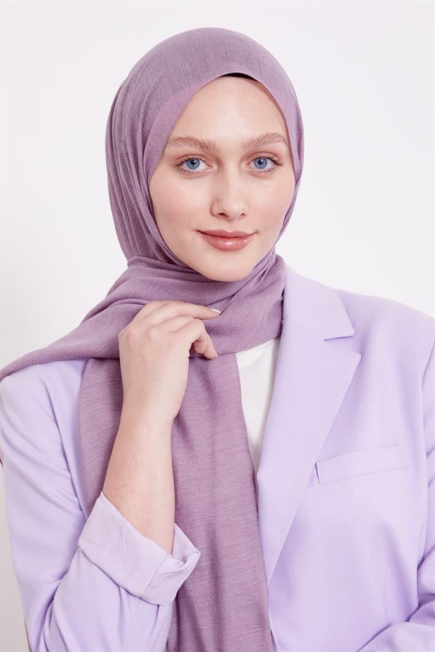 Menekşe Arlyn Düz Şal