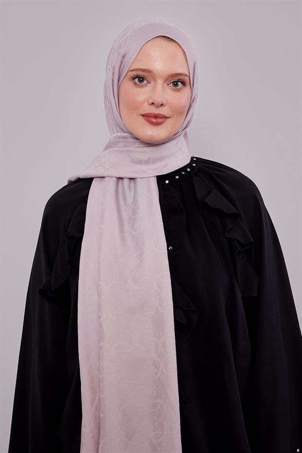 Menekşe Geometrik Desen Grazia Şal