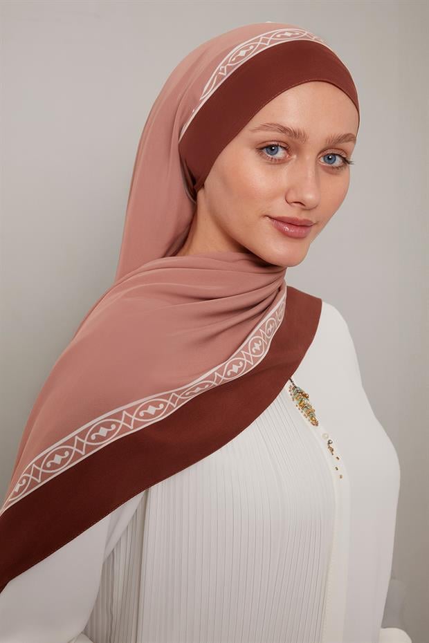 Menekşe Örgü Desen Medine İpeği