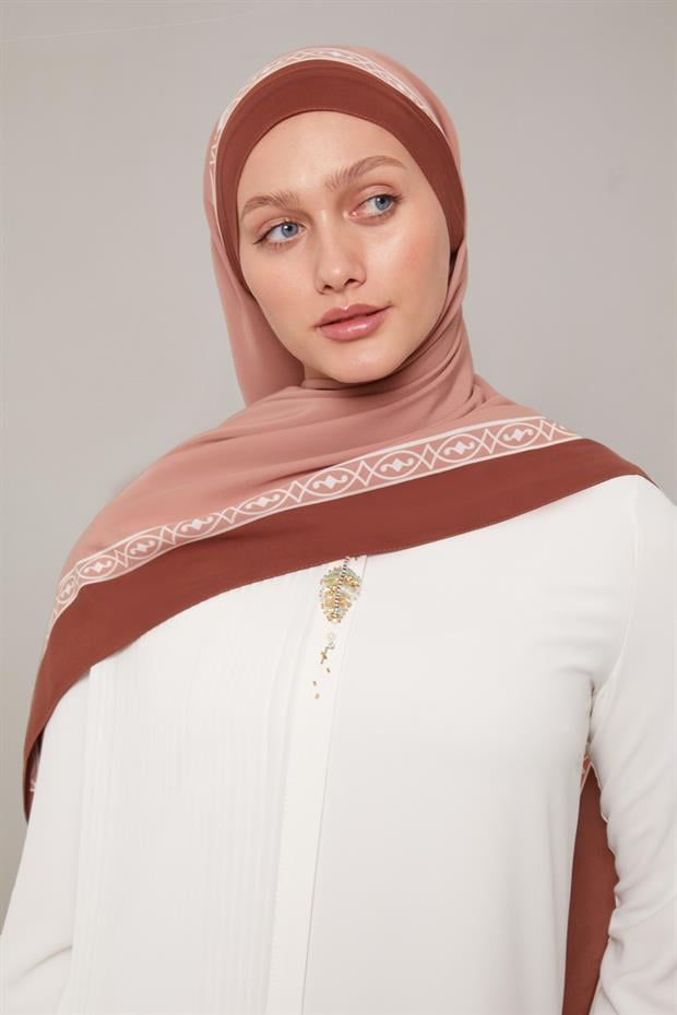 Menekşe Örgü Desen Medine İpeği