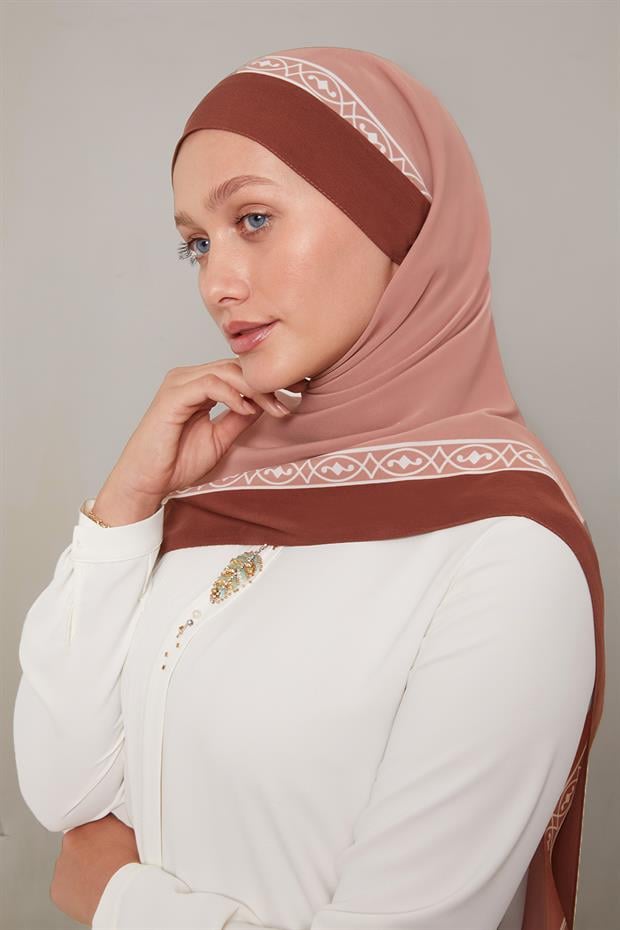 Menekşe Örgü Desen Medine İpeği