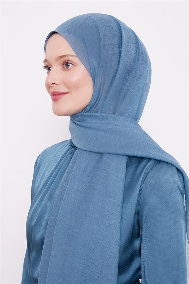 Mint Yeşili Arlyn Düz Şal