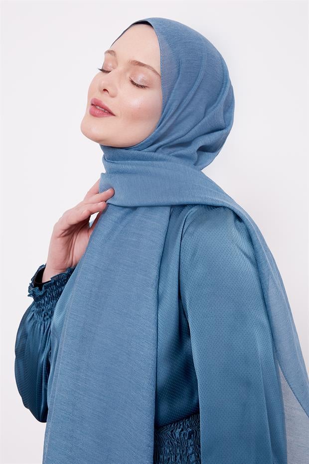 Mint Yeşili Arlyn Düz Şal