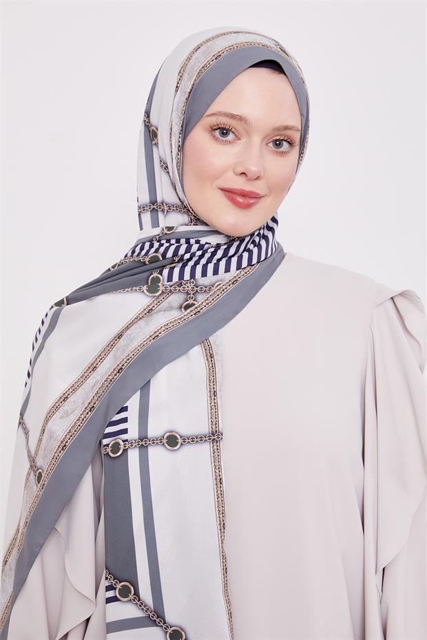 Mint Yeşili Zincir Desen Love