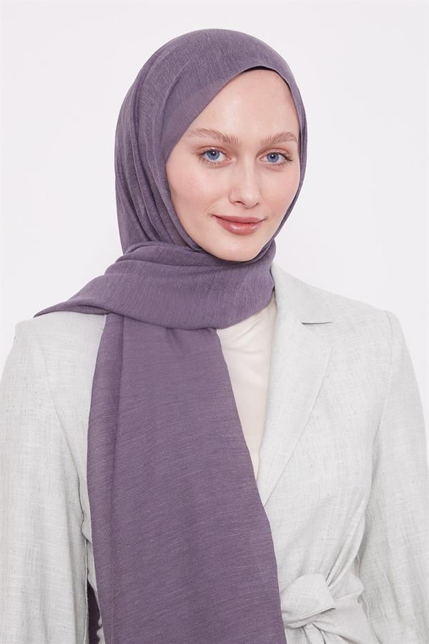 Arlyn Düz Şal Mor