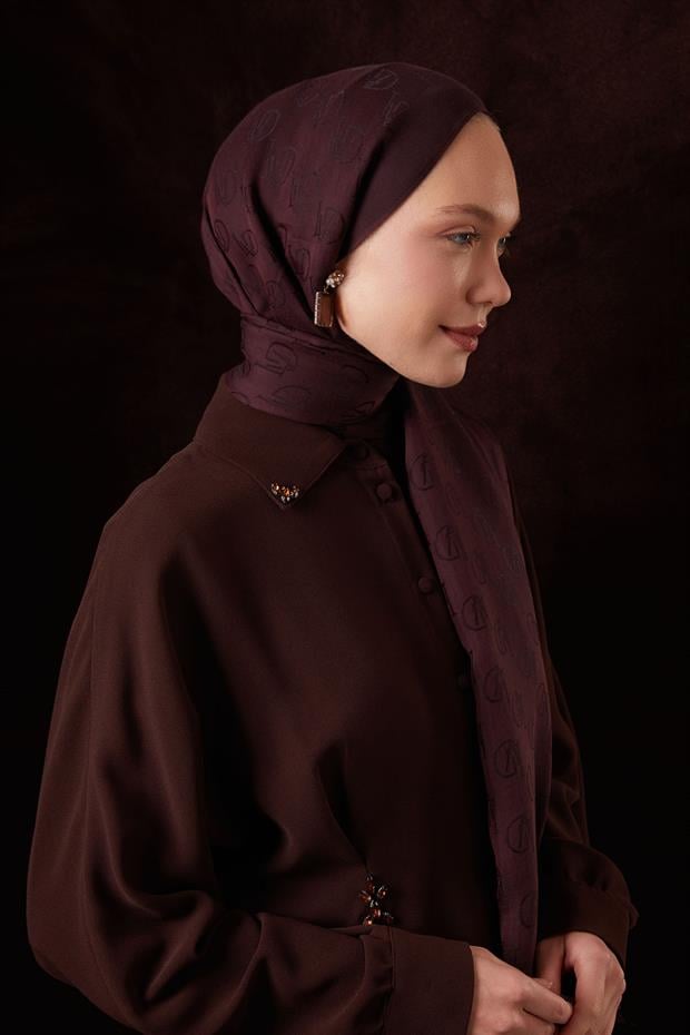 Mürdüm LVD Baskılı Naia Jakar Şal