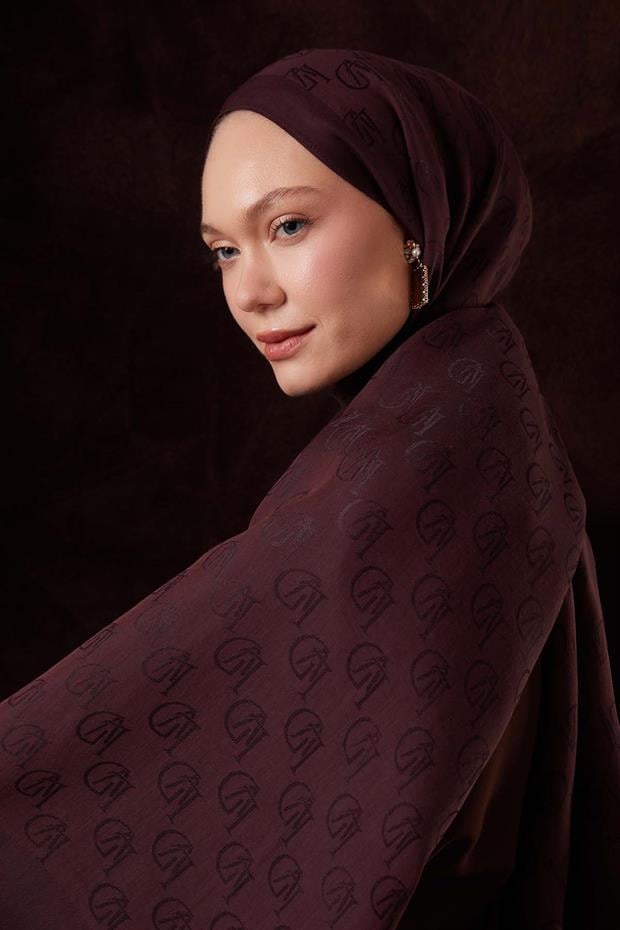 Mürdüm LVD Baskılı Naia Jakar Şal