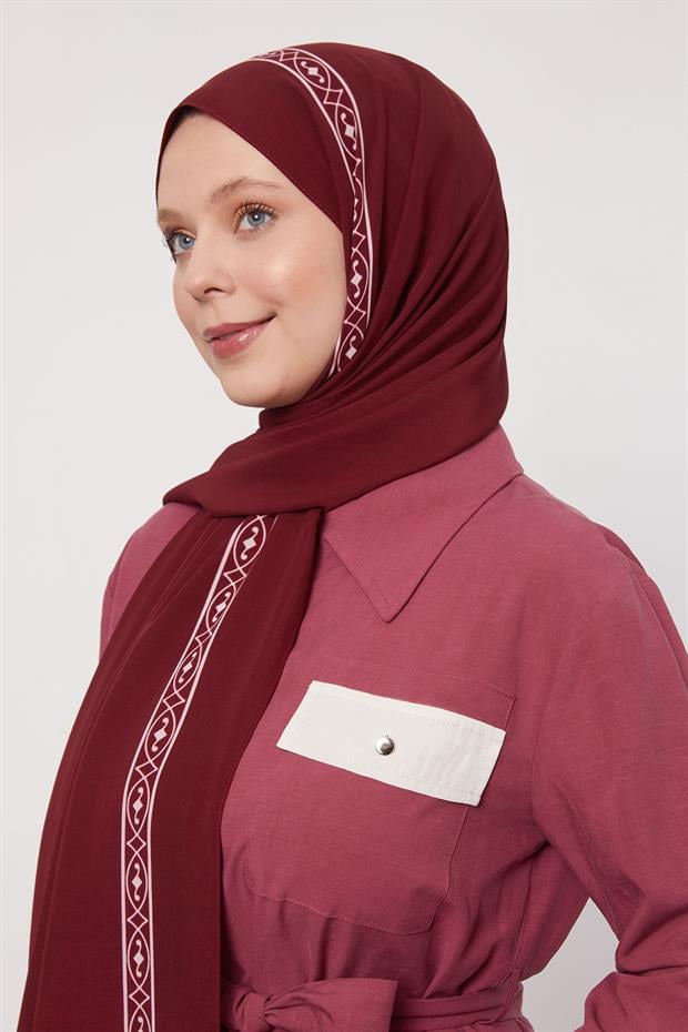 Mürdüm Örgü Desen Medine İpeği