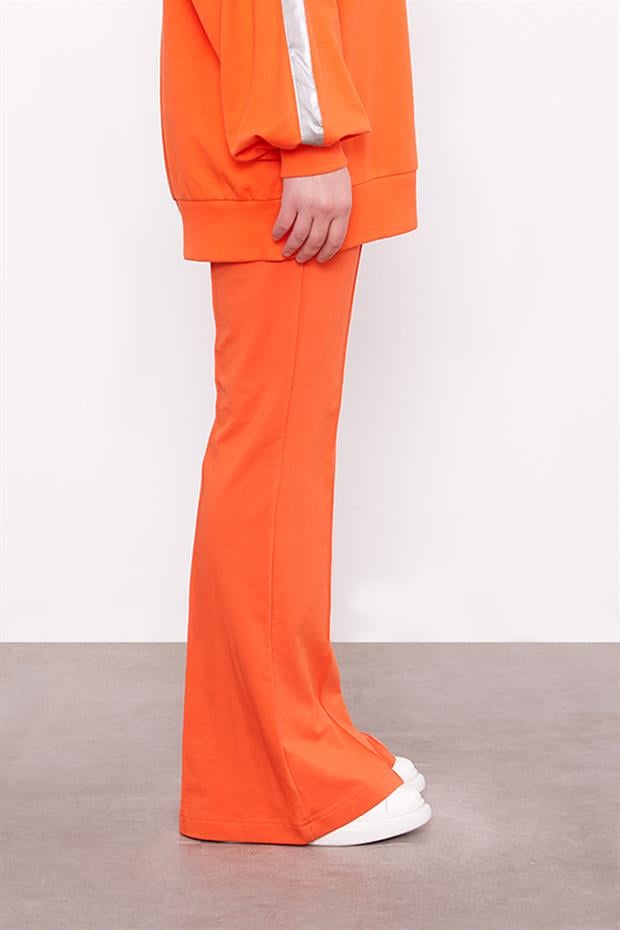 Oranj İspanyol Paça Pantolon