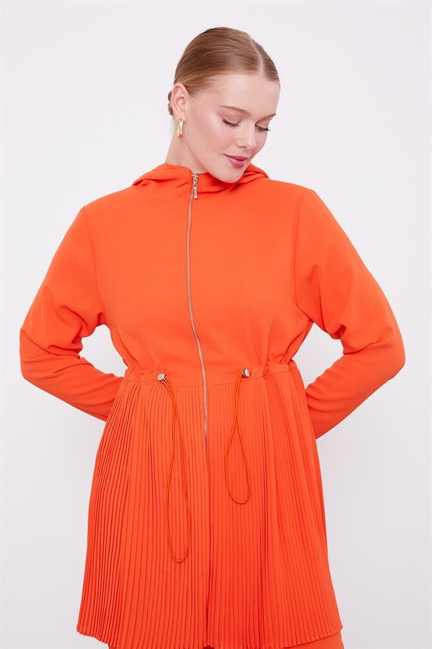 Oranj Kapusonlu Beli İp Buzgulu İkili Takım