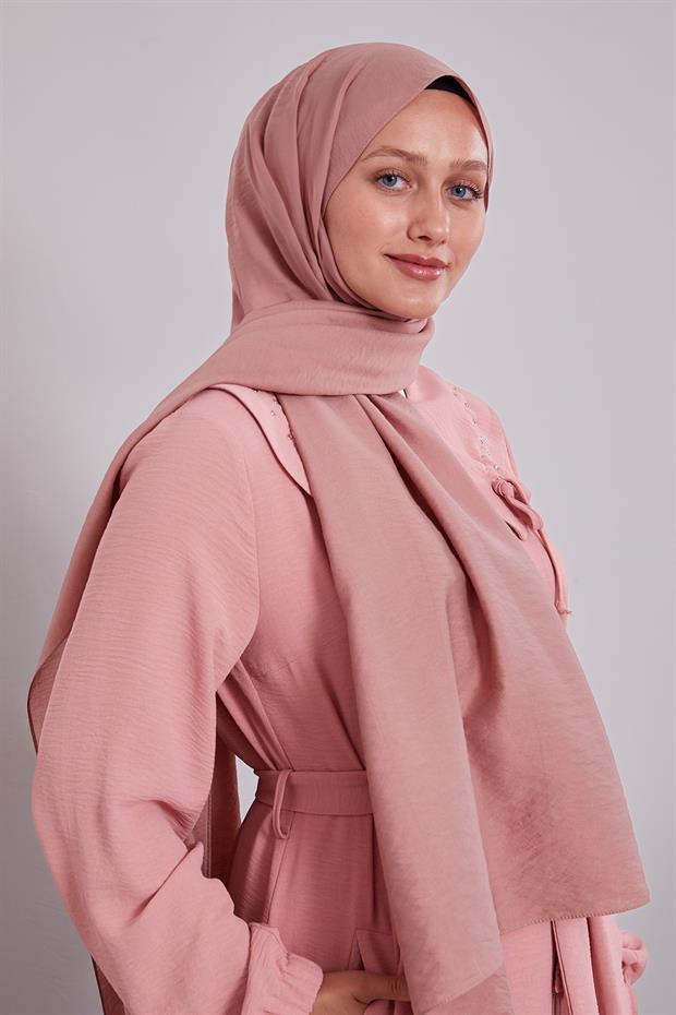 Pembe Düz Adria Şal