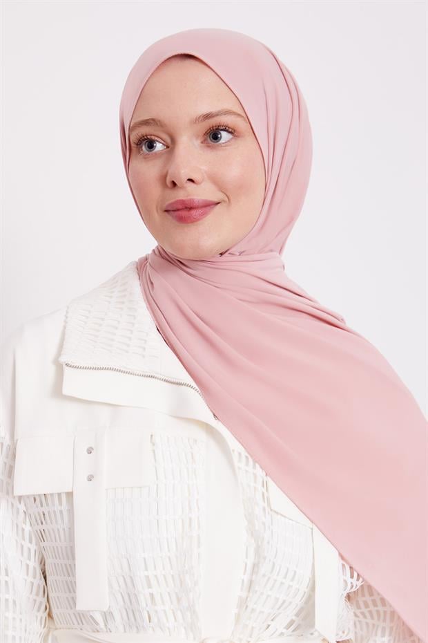 Pembe Düz Sandy Şal