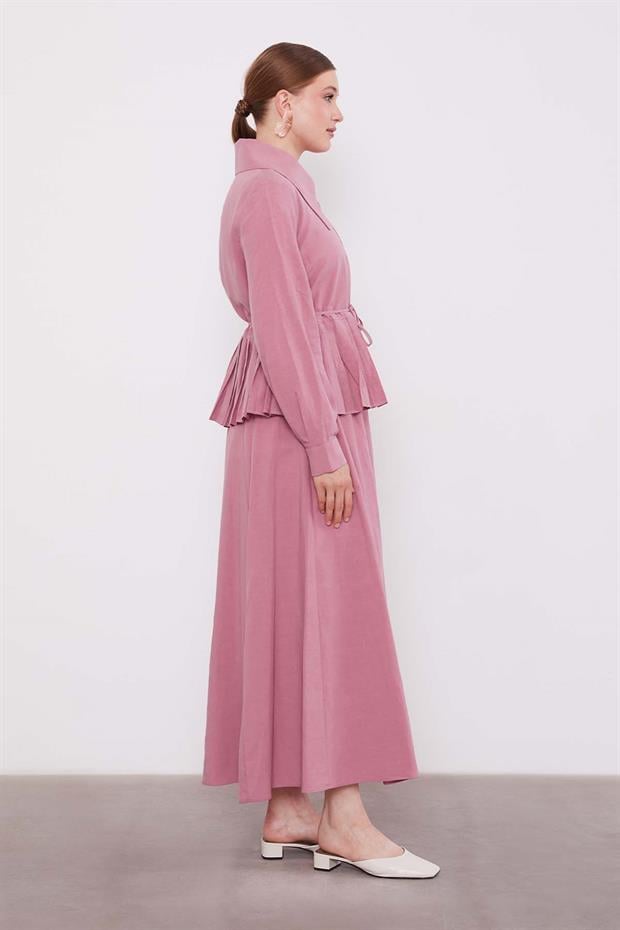 Pembe Etek Ucu Pileli Cupra Etek Takım