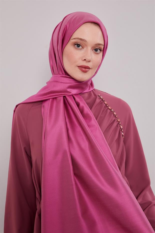 Pembe İpek Şal
