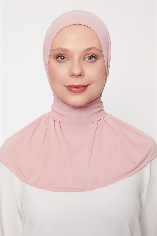 Pembe Pratik Spor Çıtçıt Şal Bone