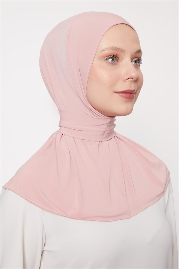 Pembe Pratik Spor Çıtçıt Şal Bone