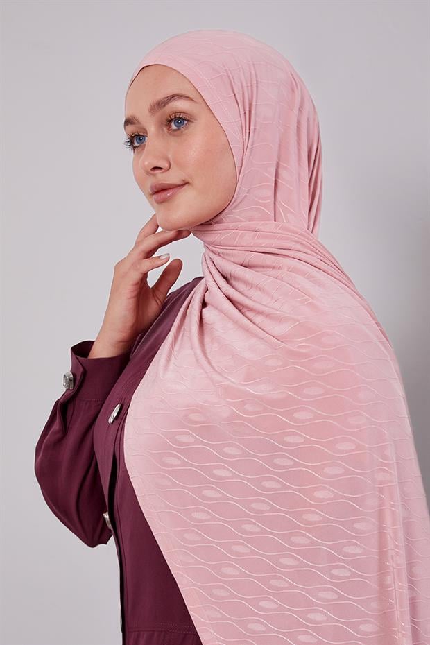 Pembe Premium Hazır Şal