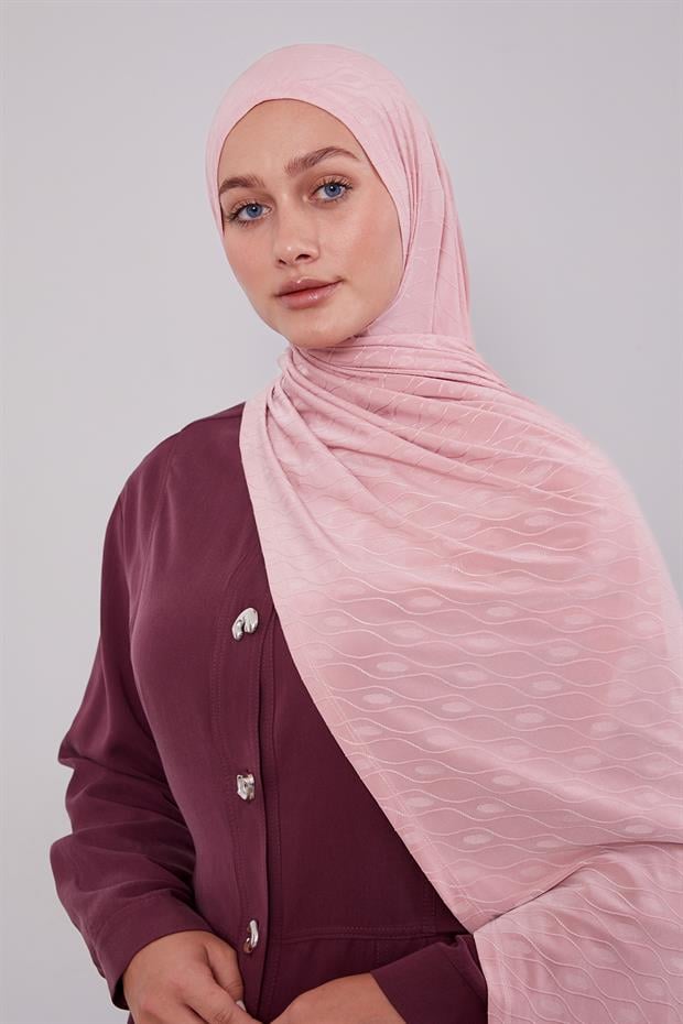 Pembe Premium Hazır Şal
