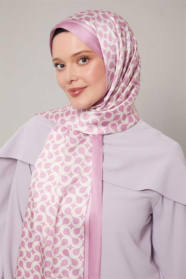 Pembe S Desen Angel Şal