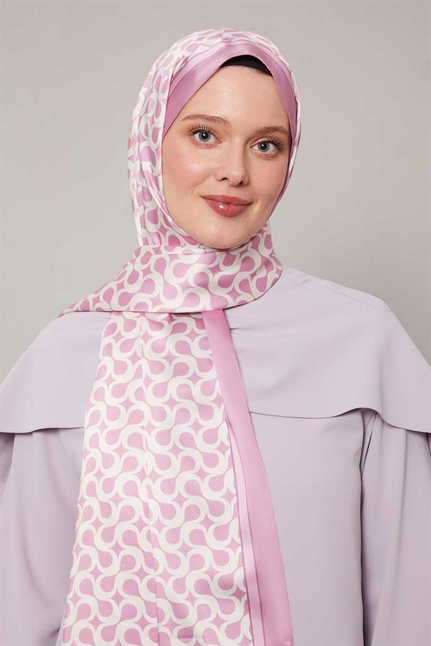 Pembe S Desen Angel Şal