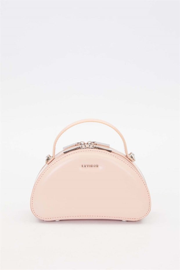 Pembe Yarım Ay Model Omuz Çantası