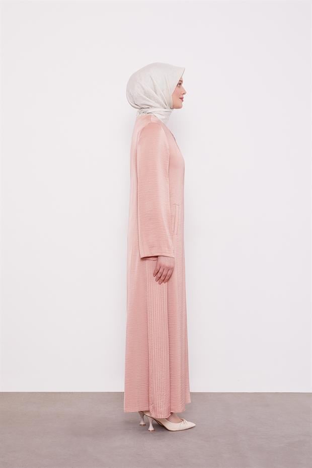 Pudra Bisiklet Yaka Basic Ferace