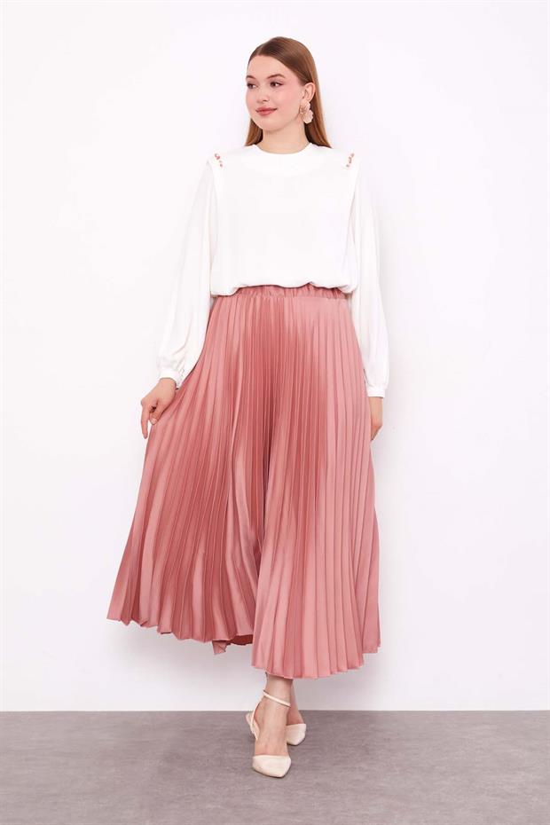 Pudra Piliseli Saten Etek