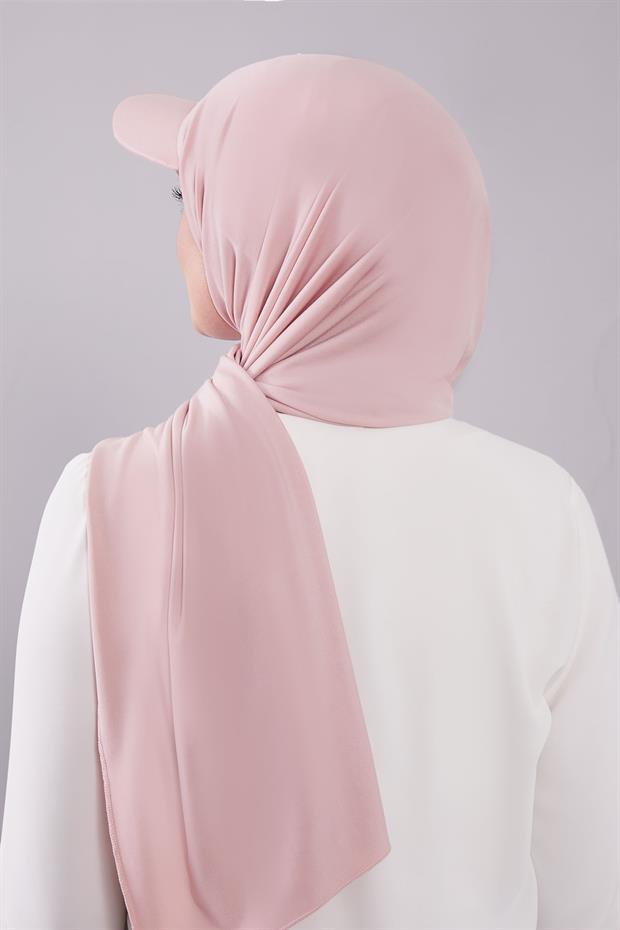 Pudra Pratik Şapkalı Şal