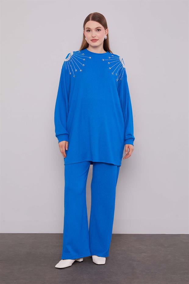 Saks Omuz Yıldız Taş Detaylı