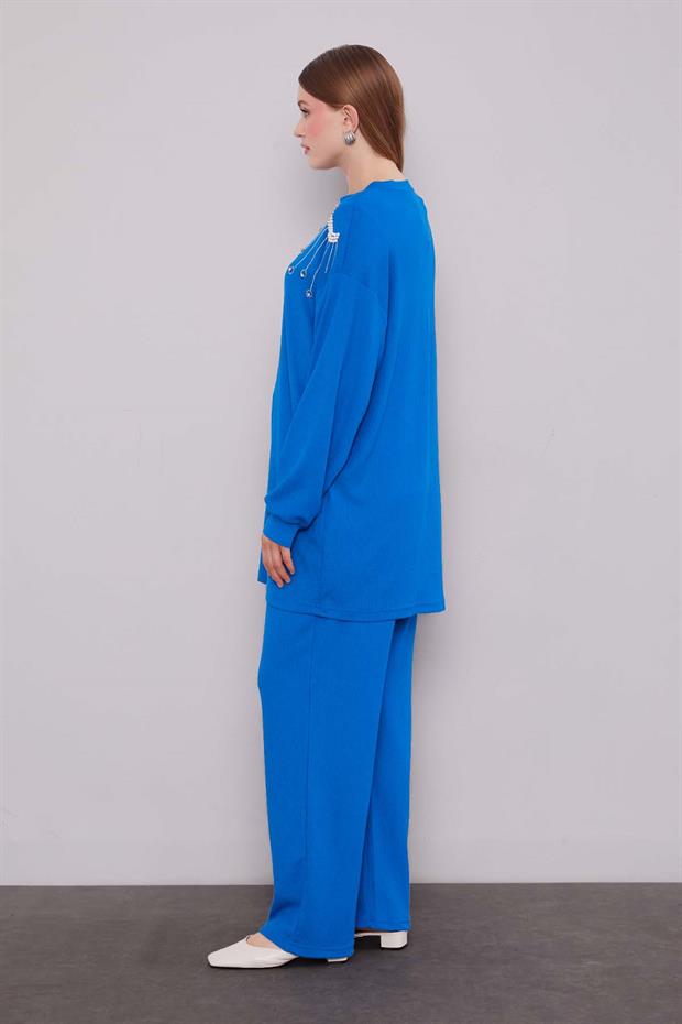 Saks Omuz Yıldız Taş Detaylı