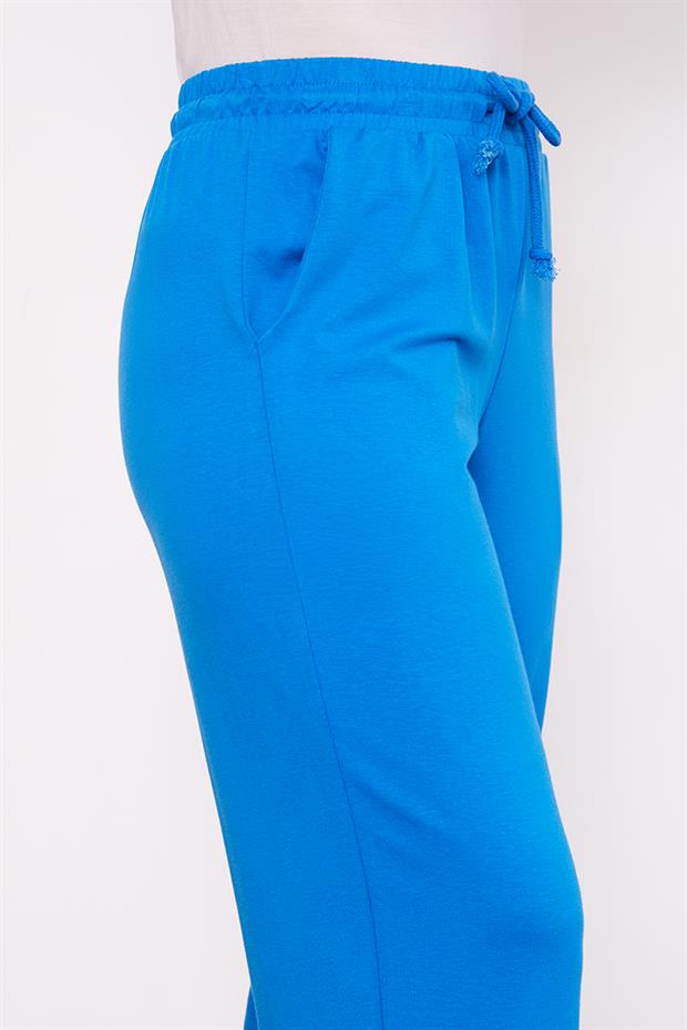 Saks Beli Lastikli Jogger Pantolon