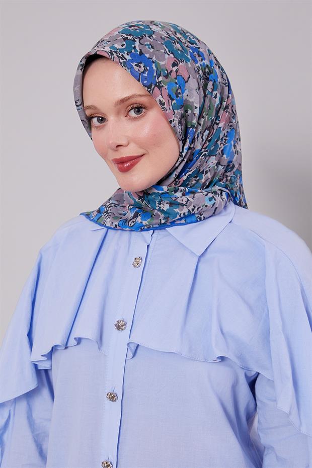 Saks Yonca Desen Soft Eşarp