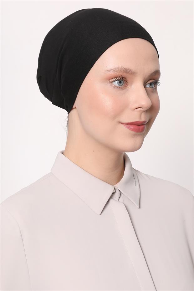 Siyah Battal Kalıp Bone