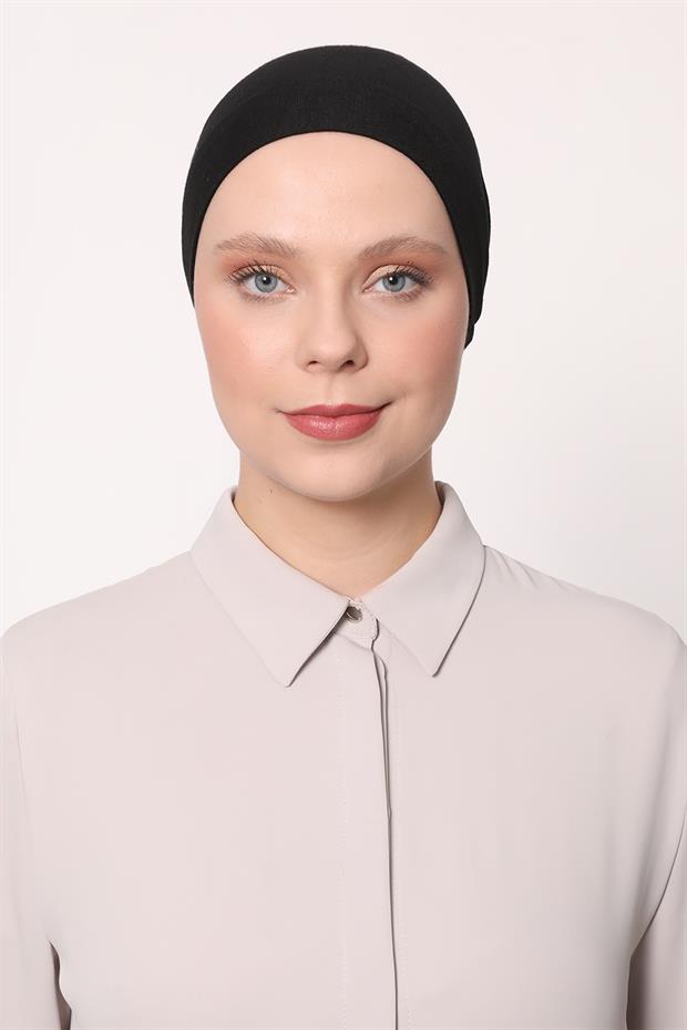 Siyah Battal Kalıp Bone