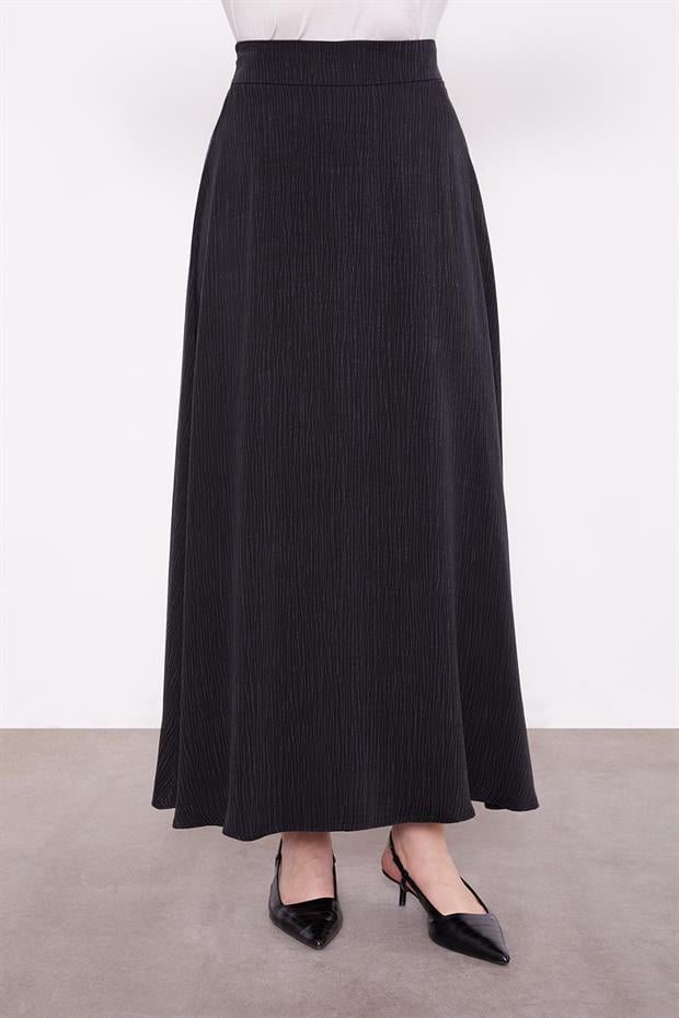 Siyah Cep Detaylı İkili Takım