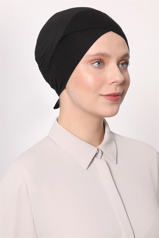 Siyah Climafit Çapraz Bone