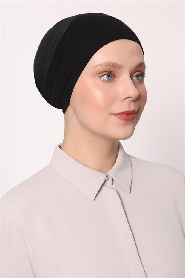 Siyah Climafit Dikişsiz Bone