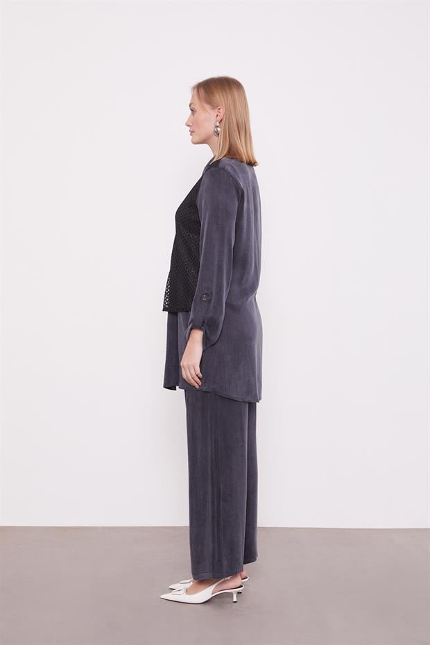 Siyah File Detaylı Cupra İkili Takım