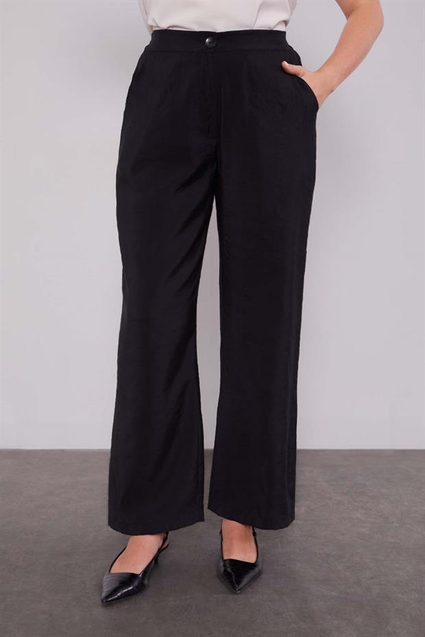 Siyah File Baskılı İkili Takım