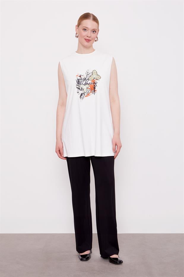 Siyah File Detay Üçlü Ceket Takım