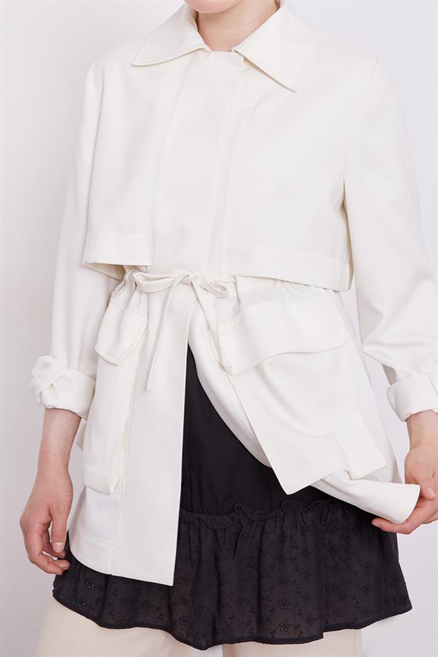 Siyah Fırfırlı Gömlek Altı İçlik