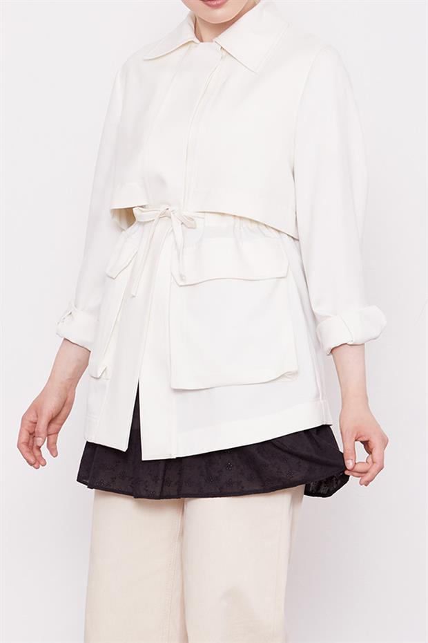 Siyah Fırfırlı Gömlek Altı İçlik